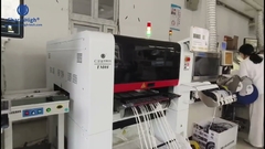 GKG GSE SMT Schablonendrucker + Charmhigh TM08 Bestücker + JUKI SMT Linie