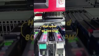 RS20 Doppelportal-Bestückungsmaschine mit 10x2-Kopf-Magnetschwebebahn