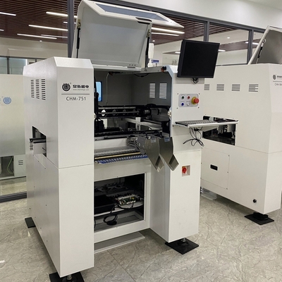 Mittlere SMT-Leitung mit 3250-Bildschirmdrucker 6 Köpfe SMT-Pick-and-Place-Maschine 830 Rücklauföfen