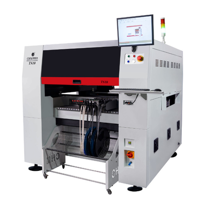 Vollautomatische 10-köpfige SMT SMD-Pick-and-Place-Maschine 01005 PCBA-Fertigungsmaschine