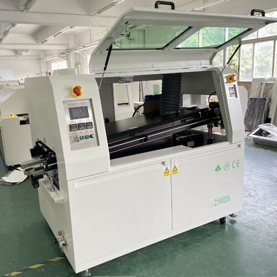 Bleifreie Wellenlöschmaschine 250 mm PCB Breite DIP Produktionslinie