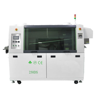 Bleifreie Wellenlötmaschine 250DS 300DS 350DS mit automatischer Fördertechnik für PCB-DIP-Produktionslinien