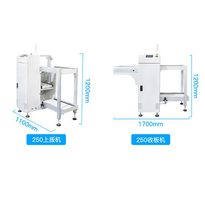 Vollautomatischer SMT-Produktions-PCB-Ladegerät mit PLC-Steuerungssystem und SMEMA-Schnittstellenkompatibilität