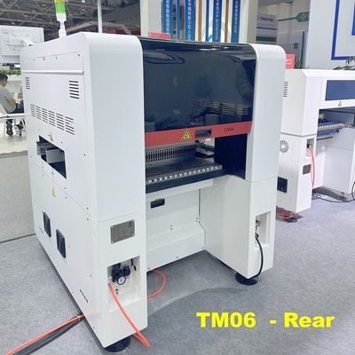 6 Köpfe SMT Pick-and-Place-Maschine TM06 Leiterplattenförderer 60 Fütterungen