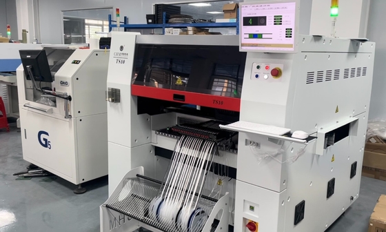 PCB-Fertigungsmaschine TS10 Hochgeschwindigkeits-Elektronik-Produktionsmaschinen PCB-Herstellung SMD SMT Pick and Place-Maschine