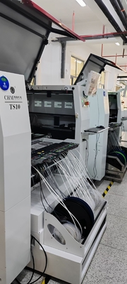 PCB-Fertigungsmaschine TS10 Hochgeschwindigkeits-Elektronik-Produktionsmaschinen PCB-Herstellung SMD SMT Pick and Place-Maschine