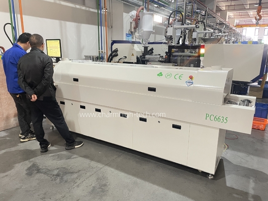 Vollautomatische Schiene 6 Temperaturzonen Bleifreier Rückflussofen 2200*350mm PC-Steuerung Heizmaschine