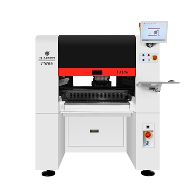 6 Köpfe SMT Pick-and-Place-Maschine TM06 Leiterplattenförderer 60 Fütterungen