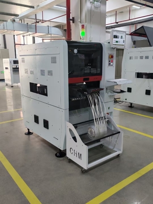 Neue schmale Konstruktion Hochpräzisionsmodul TC06 SMT Pick-and-Place-Maschine 6 Köpfe Unterstützung 01005