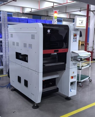 Neue schmale Konstruktion Hochpräzisionsmodul TC06 SMT Pick-and-Place-Maschine 6 Köpfe Unterstützung 01005