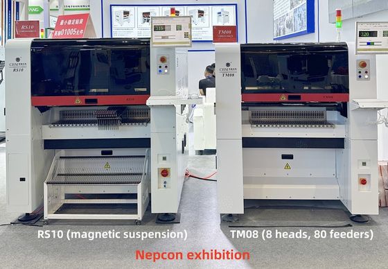 RS10 Advanced Magnetic Suspension Pick and Place Machine Dual Linear Motor Drive Unterstützung 01005