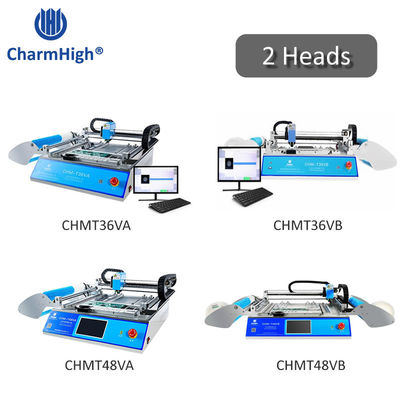 Charmhigh Desktop 2 Köpfe SMT Pick And Place Machine Produktion in kleinen Chargen Prototyping Forschung Lehre