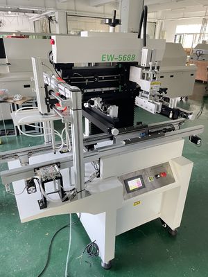 Automatischer Lötpaste-Drucker For LED, roter Kleber 1,2 Meter SMTs halb