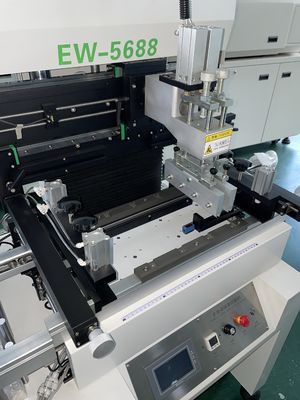 Automatischer Lötpaste-Drucker For LED, roter Kleber 1,2 Meter SMTs halb
