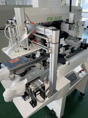 Automatischer Lötpaste-Drucker For LED, roter Kleber 1,2 Meter SMTs halb