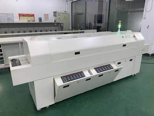 635 Reflow-Ofen 6 Temp. Zonen (nach oben 6+nach unten 6) 2200*350mm SMT-Reflow-Lötmaschine