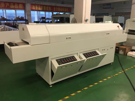 635 Reflow-Ofen 6 Temp. Zonen (nach oben 6+nach unten 6) 2200*350mm SMT-Reflow-Lötmaschine