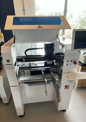 CHM-551 SMD-Produktionslinie SMT-Montage-Linie Hochpräzision 4-köpfiger PCB-Herstellungsroboter