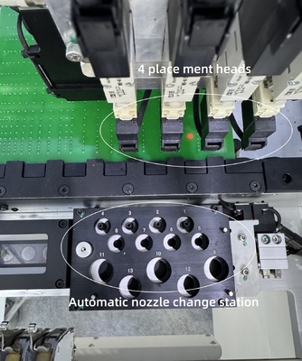 CHM-551 Vollautomatischer 4-Kopf SMT Bestückungsautomat 0201, automatischer Düsenwechsel