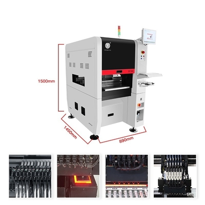 High-End 6-Kopf-Modul Bestückungsautomat TC06 Vollautomatisierte Leiterplattenbestückung