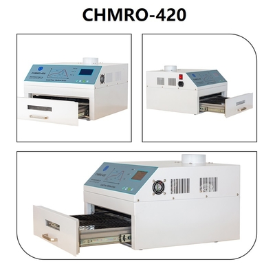 Charmhigh 420 Heißluft des Rückflut-Ofen-300*300mm + Infrarot-Heizungs-Station 2500w SMT