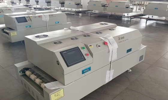 T980 Bleifreier SMT-Rückflussofen 1160*400mm Infrarot- und Heißluftlöschmaschine BGA