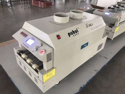 Infrarotheizung T961 SMT-Rückflut-Ofen 3.5kw 230*730mm lötender Oven Puhui T-961