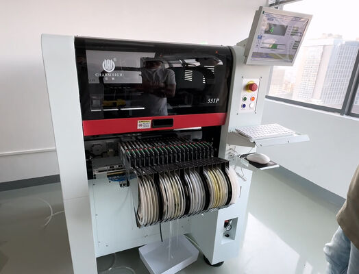 Gusseisenstruktur 4-Kopf CHM-551P SMD Pick-and-Place-Maschine