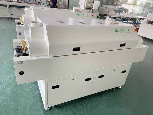 Hochpräzise 4-Kopf-SMT-Produktionslinie CHM-551P mit 4-Zonen-Reflow-Ofen für PCB-Bestückung