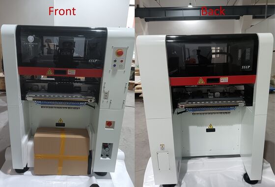 Hochpräzise 4-Kopf-SMT-Produktionslinie CHM-551P mit 4-Zonen-Reflow-Ofen für PCB-Bestückung
