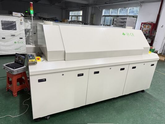 Industrial IR Curing Oven with 6 Heating Zones 280°C Max Temperature and PID Control for Paint Coating Adhesive Drying