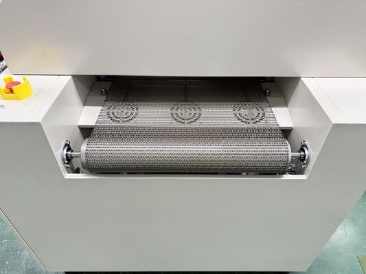 Industrieller IR-Härteofen mit 6 Heizzonen 280°C Max-Temperatur und PID-Steuerung für das Klebtrocknen von Farbbeschichtungen