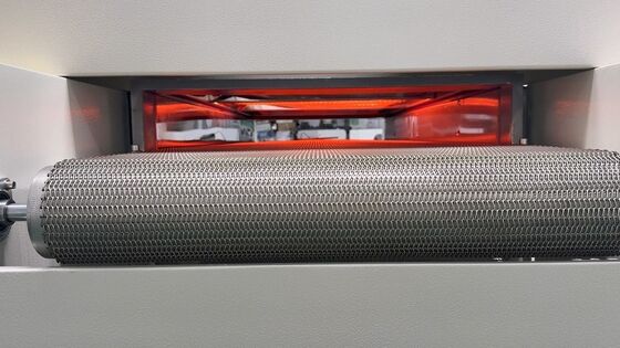 Industrieller IR-Härteofen mit 6 Heizzonen 280°C Max-Temperatur und PID-Steuerung für das Klebtrocknen von Farbbeschichtungen