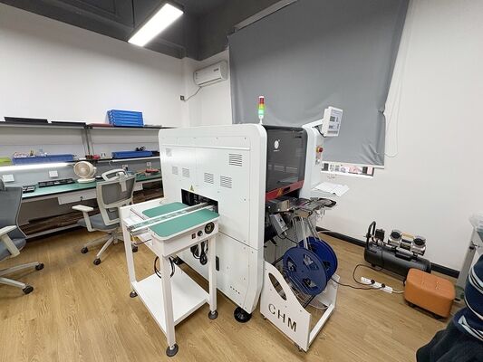 6 Köpfe TC06 Halbautomatische SMT-Produktionslinie für PCB-Montage und PCBA-Herstellung