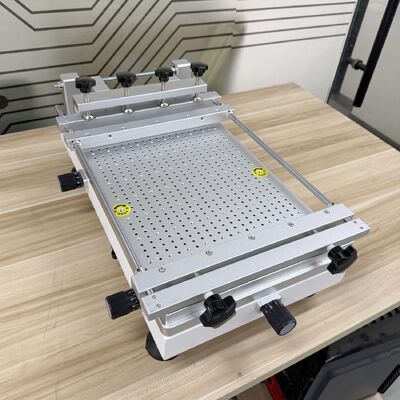 Dual-use Framed & Frameless Stencils Manual SMT Solder Paste Printer 4532