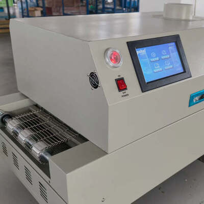 T961 Desktop Reflow-Ofen mit Förderband 730*230mm 6 Temperaturzonen 3,5KW Lötmaschine
