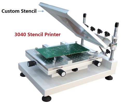 Hochpräzision SMT 3040 Manuelle Lötmaschine Pastendruckmaschine Schablonendruckmaschine