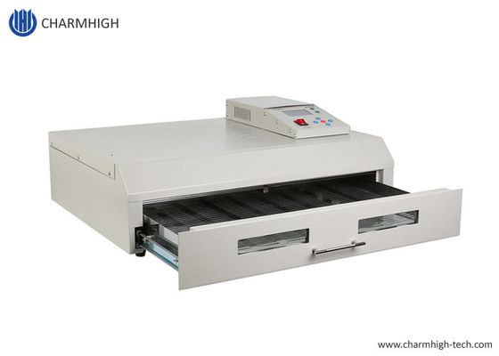 Große Lötfläche T962C SMT Rückflussofen Infrarot-IC-Heizung 2500w, LED-Rückflusslötmaschine