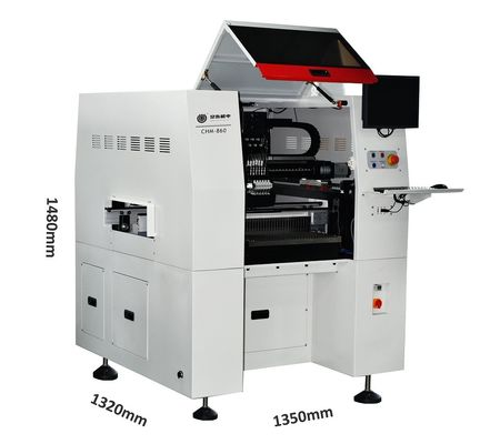 Vollautomatische 6 Kopf 60 Zuführmaschine SMT-Pick-and-Place-Maschine TM06 CPK≥1.0