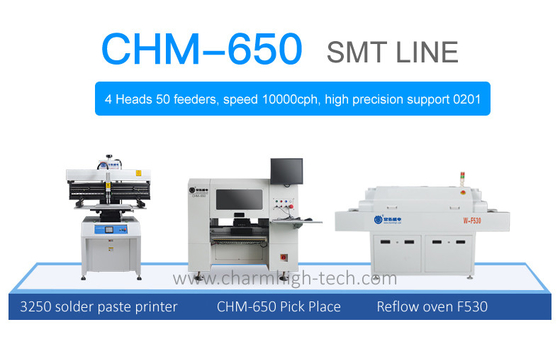 Halb Selbst-3250 Lötpaste-Drucker, Platz-Maschine der Auswahl-CHM-650
