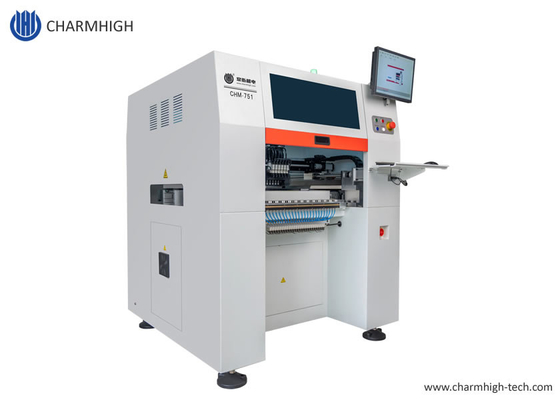 Upgrade Charmhigh CHM-751 SMT Pick and Place Machine 6 Köpfe Wärmekompensation