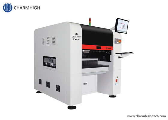 6 Köpfe SMT Pick-and-Place-Maschine TM06 Leiterplattenförderer 60 Fütterungen