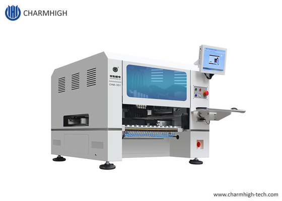 Genius 4 Köpfe Desktop SMT Pick-Place-Maschine mit 50 Zuführern CHM-551