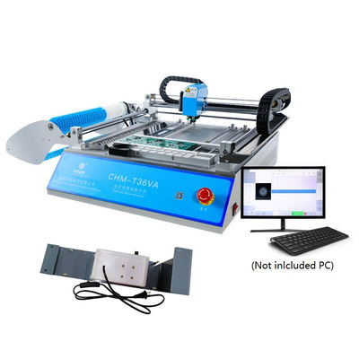 CHMT36VA + Erschütterungs-Zufuhr, Visions-Tischplatten-Auswahl und Platz-Maschine 0402-5050 BESCHWICHTIGUNGSMITTEL QFN