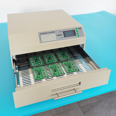 T962A plus Infrarot-IC Heizung PWB des SMT-Rückflut-Ofen-450*370mm 2300w, das T962A+ lötet