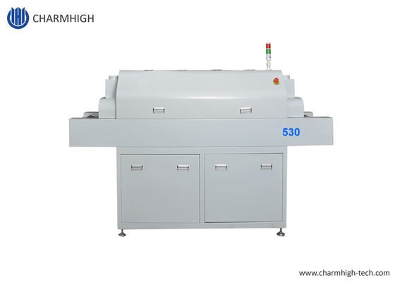 530 Vertikale SMT-Rückflut-Ofen 5 Temp. Teilt 1000*300mm SMT Aufschmelzlöten-Maschine in Zonen auf